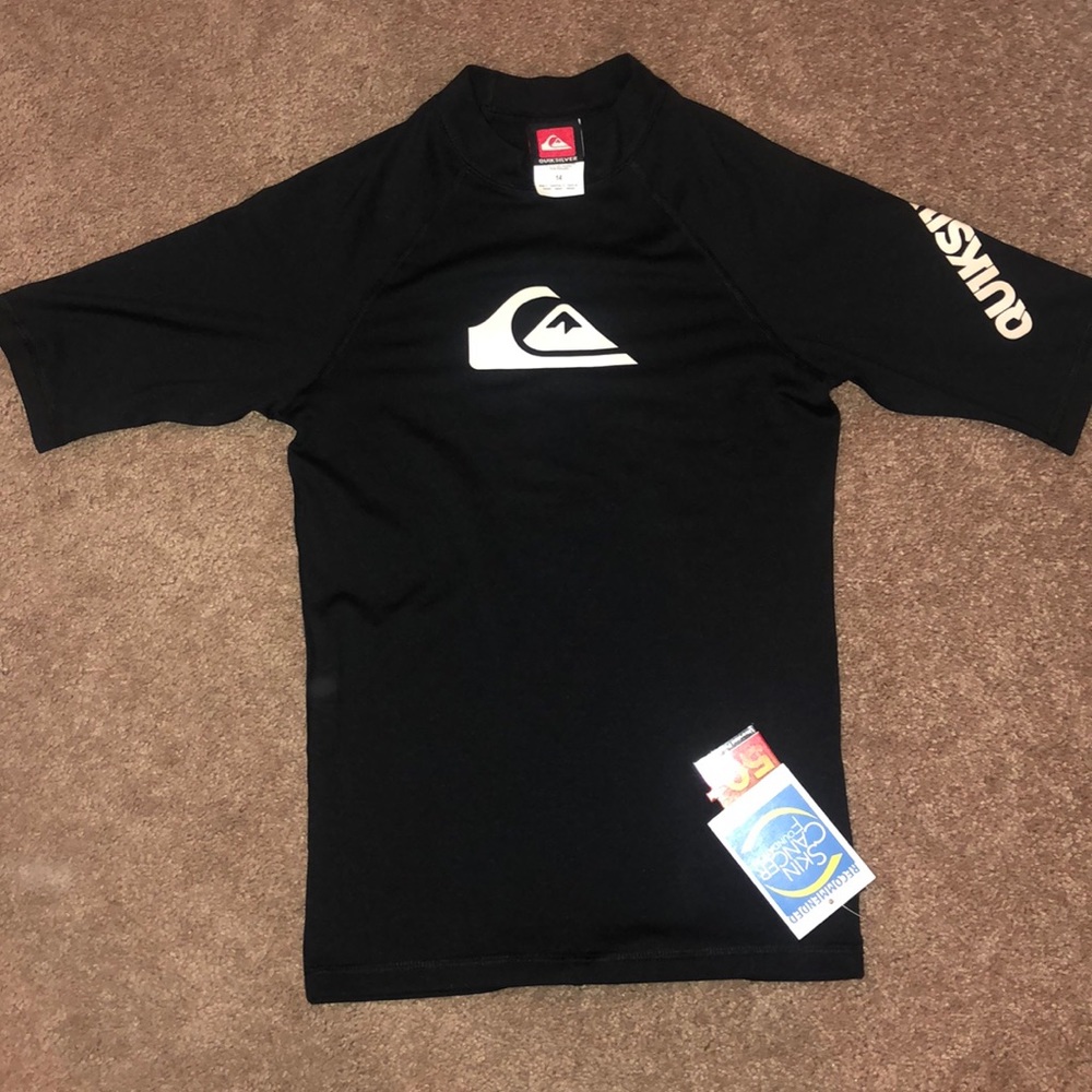 Boy’s Black Rash Guard
